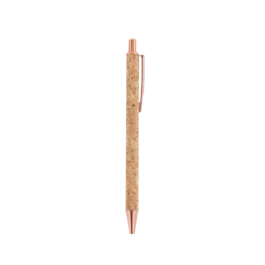 Caneta de Metal e Cortiça