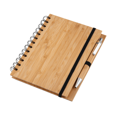 Caderno de bambu