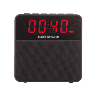 Caixa de Som Bluetooth com Relógio