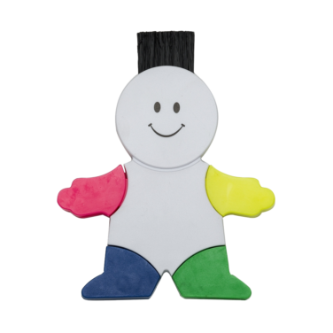Marca Texto Boneco com Limpador