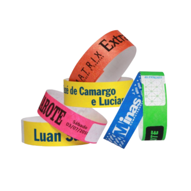 Pulseira de Identificação Tyvek