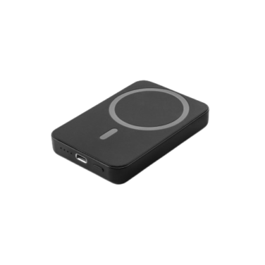 Bateria portátil em ABS 100% reciclado e bateria em lítio 5.000 mAh