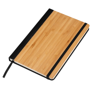 Caderno de anotações pautado