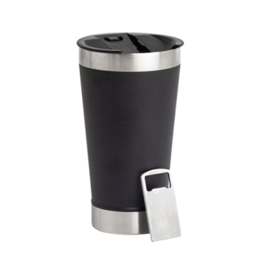 Copo Térmico 500 ml com Abridor (Texturizado)