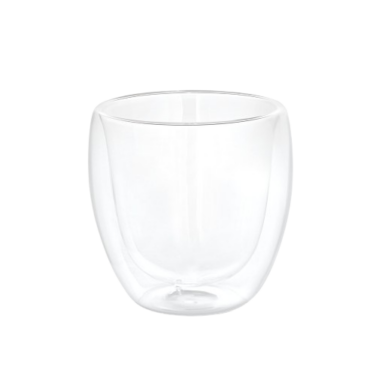 Xicara em vidro isotérmico 220 ml