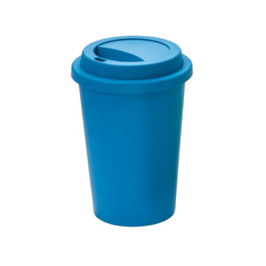 Copo para viagem em fibra de bambu (60%) e PP (40%) 450 ml