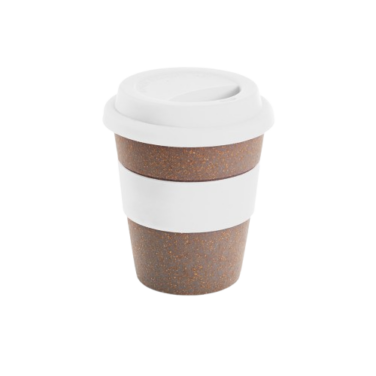 Copo de viagem em fibra de bambu 390 ml