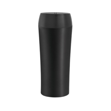 Copo térmico para viagem em aço inox e PP 470 ml