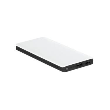 Bateria portátil em ABS com LED 10.000 mAh