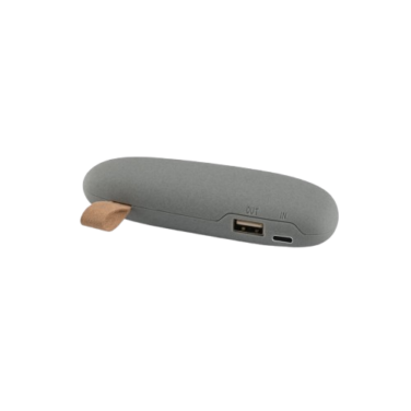 Bateria portátil em ABS com bateria de lítio 2.000 mAh
