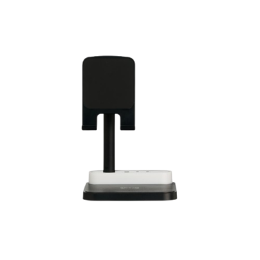 Base de Carregamento com Suporte Celular e Luminária