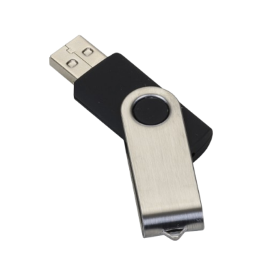 Pen Drive Giratório Metálico
