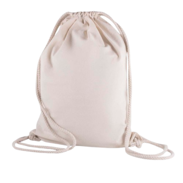 Mochila Saco em algodão