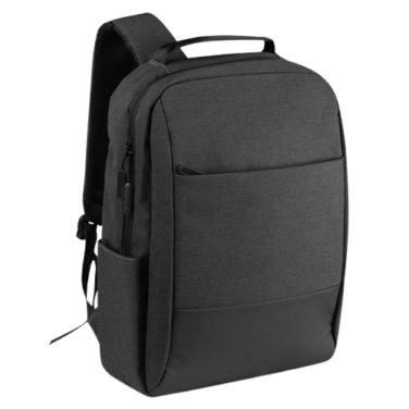 Mochila para notebook em poliéster e PU 24 L