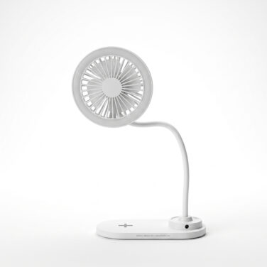 Ventilador com Led e Carregamento via Indução