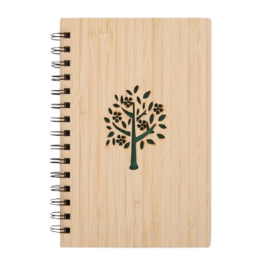 Caderno em bambu
