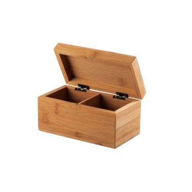 Caixa de chás em bambu