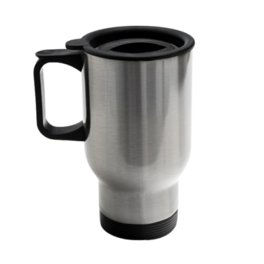 Caneca de inox com tampa 475 ml