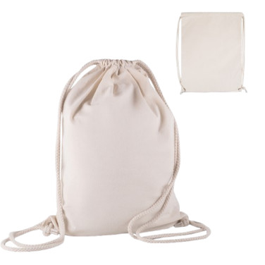 Saco Mochila em algodão