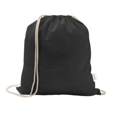 Saco mochila em algodão reciclado