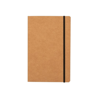 Caderno em Kraft Quadriculado