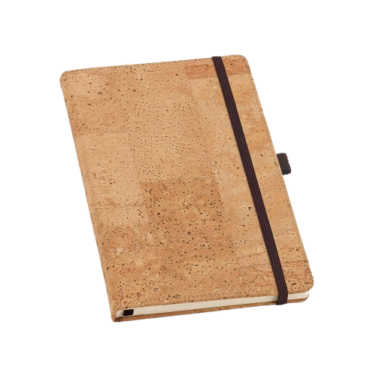 Caderno A5 em cortiça
