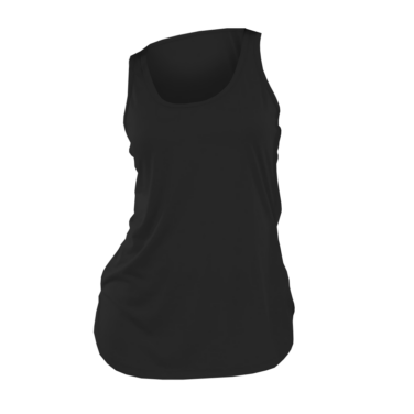 Camiseta regata feminina longa malha fria