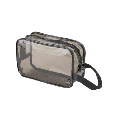 Necessaire plástica transparente