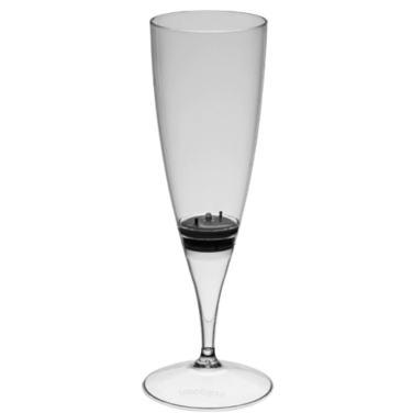 Taça de Espumante 160 ml com Led