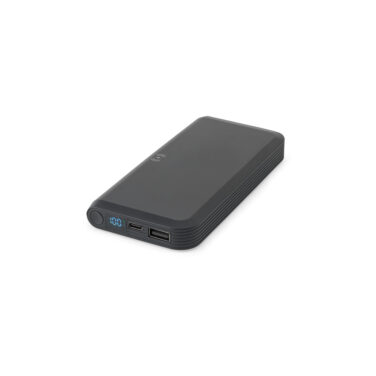 Bateria portátil em ABS reciclado 10.000 mAh