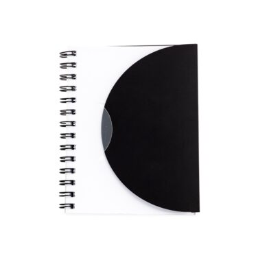 Caderno em plástico