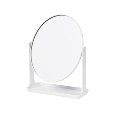 Espelho de mesa giratório oval