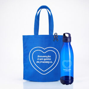 030010020452- KIT OUTUBRO ROSA OU NOVEMBRO AZUL II AZUL